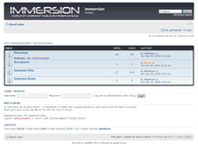 Tablet Screenshot of immersion-guild.com